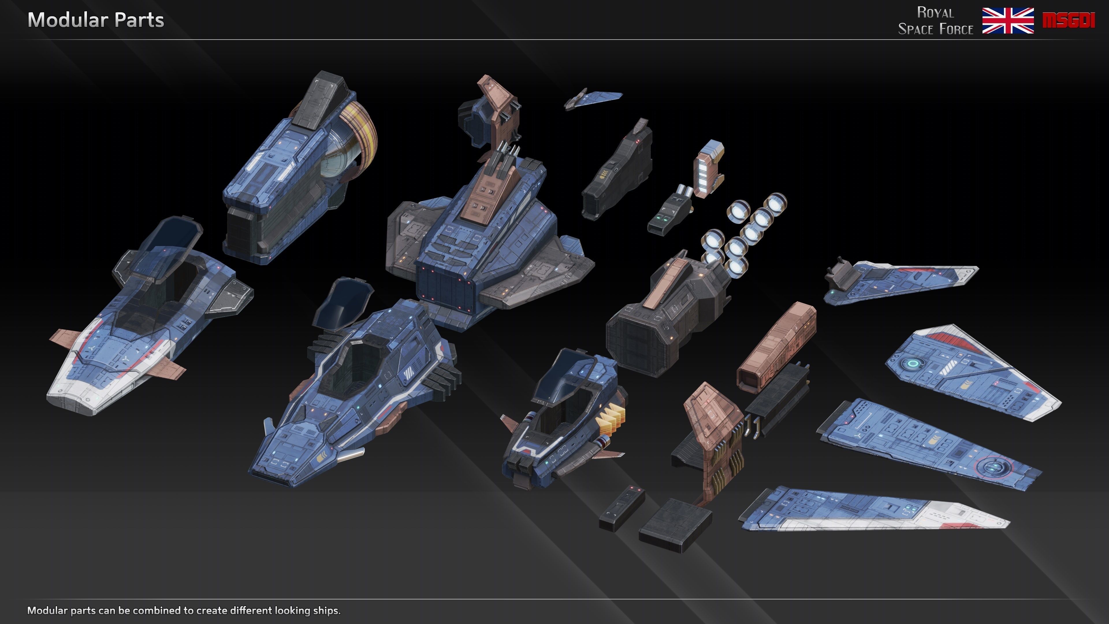 RSF Spaceship Fleet Collection I _9