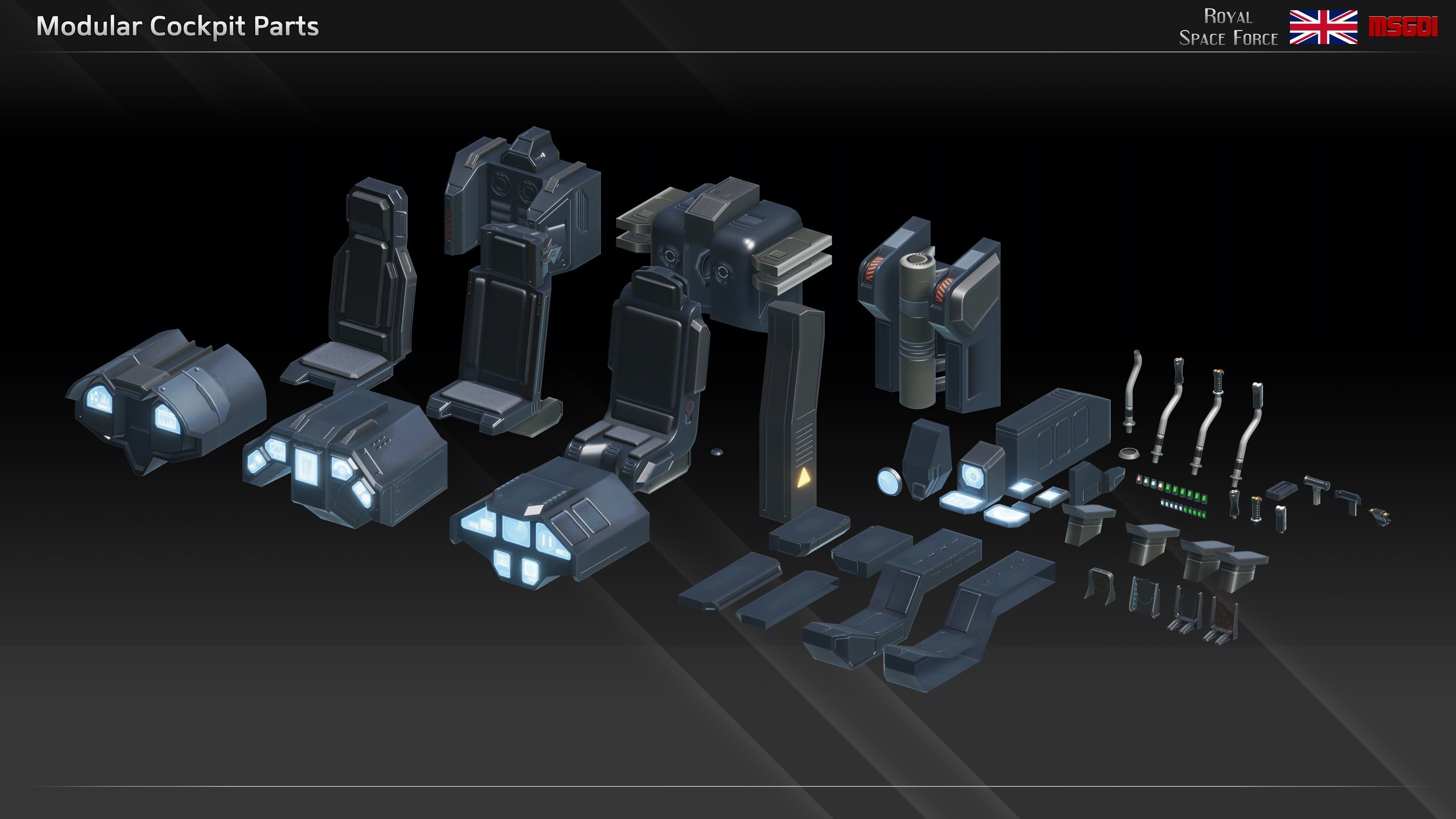RSF Spaceship Fleet Collection I _14