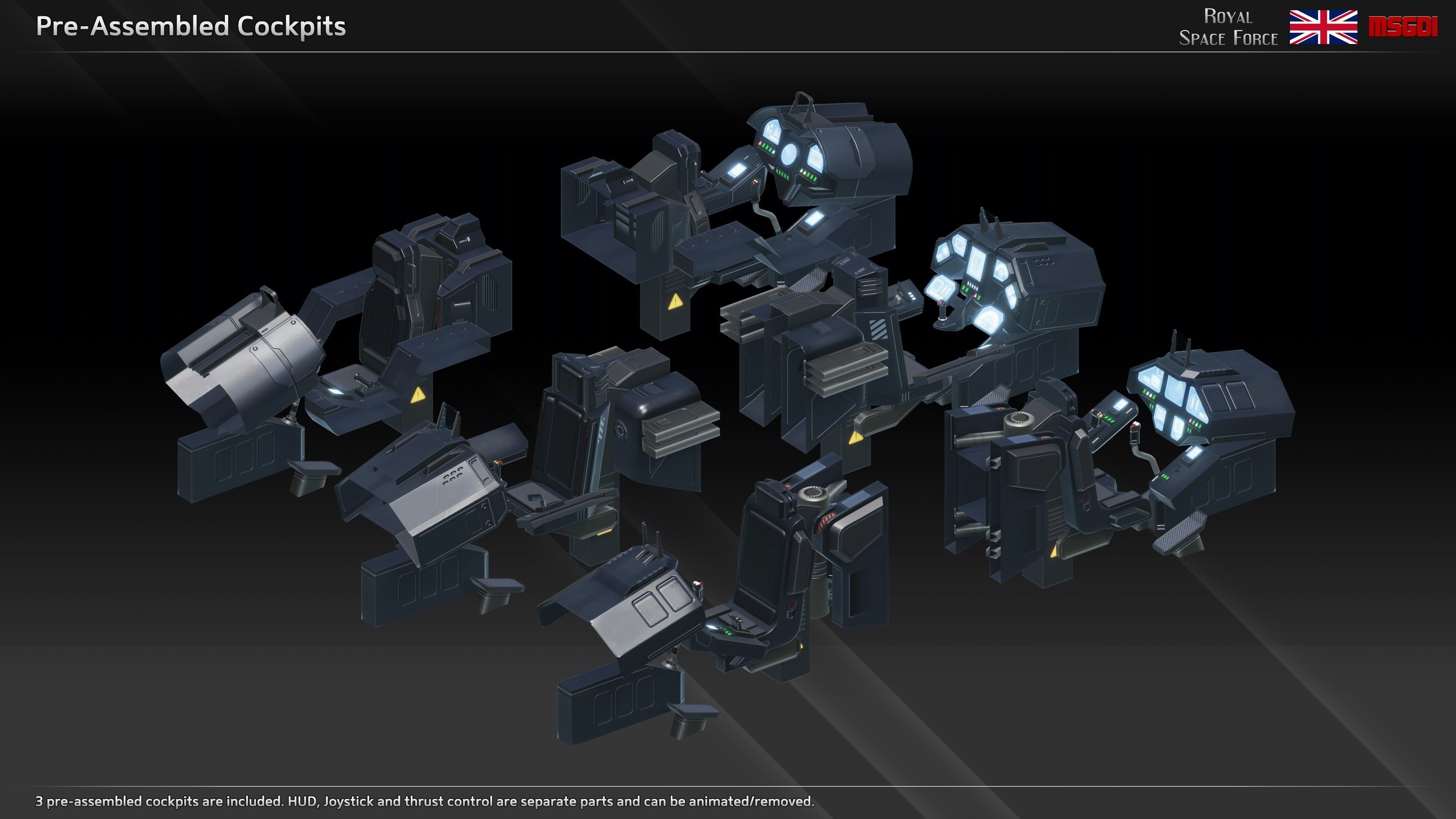 RSF Spaceship Fleet Collection I _13
