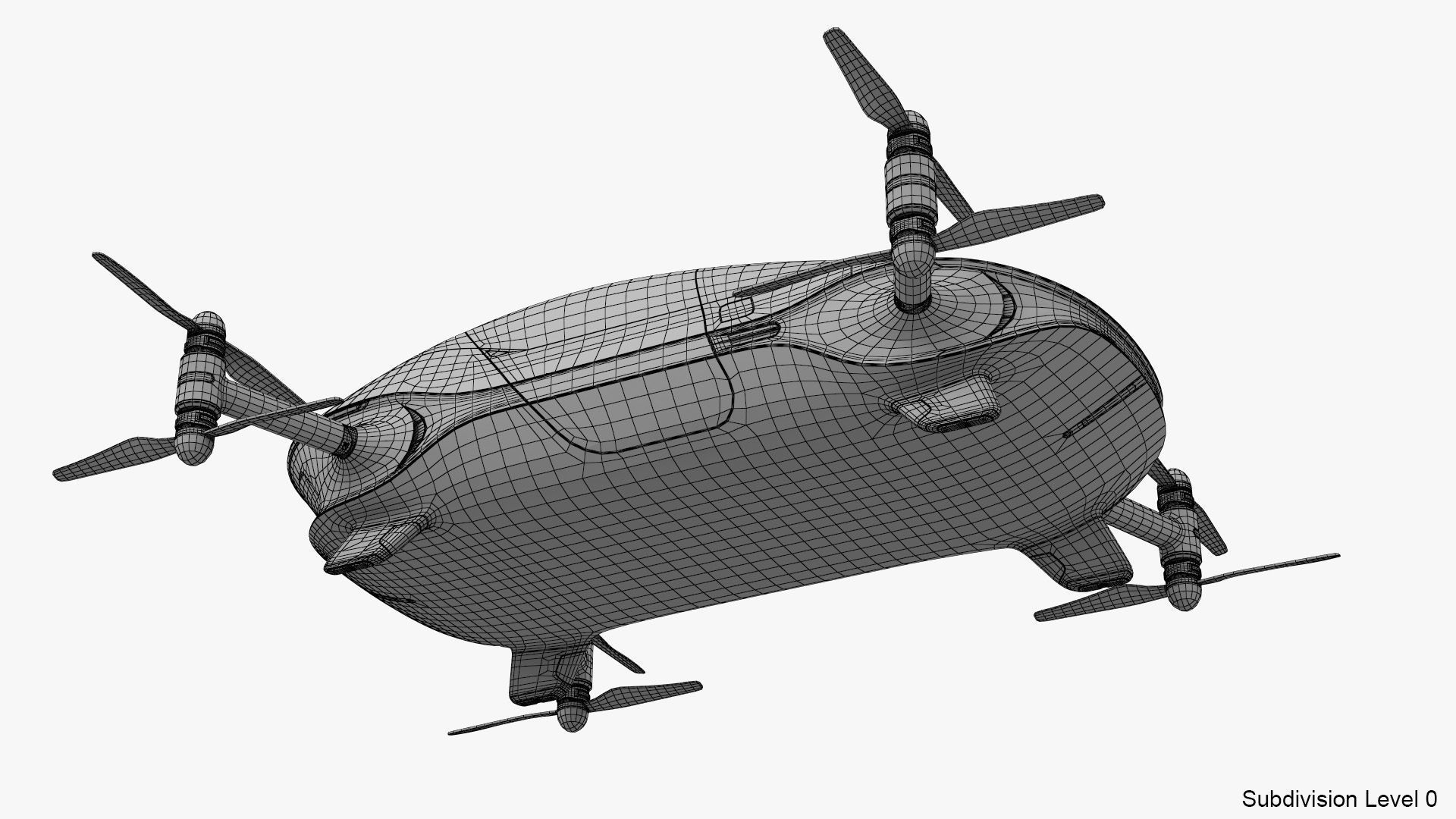 Autonomous Flying Taxi 3D model_27