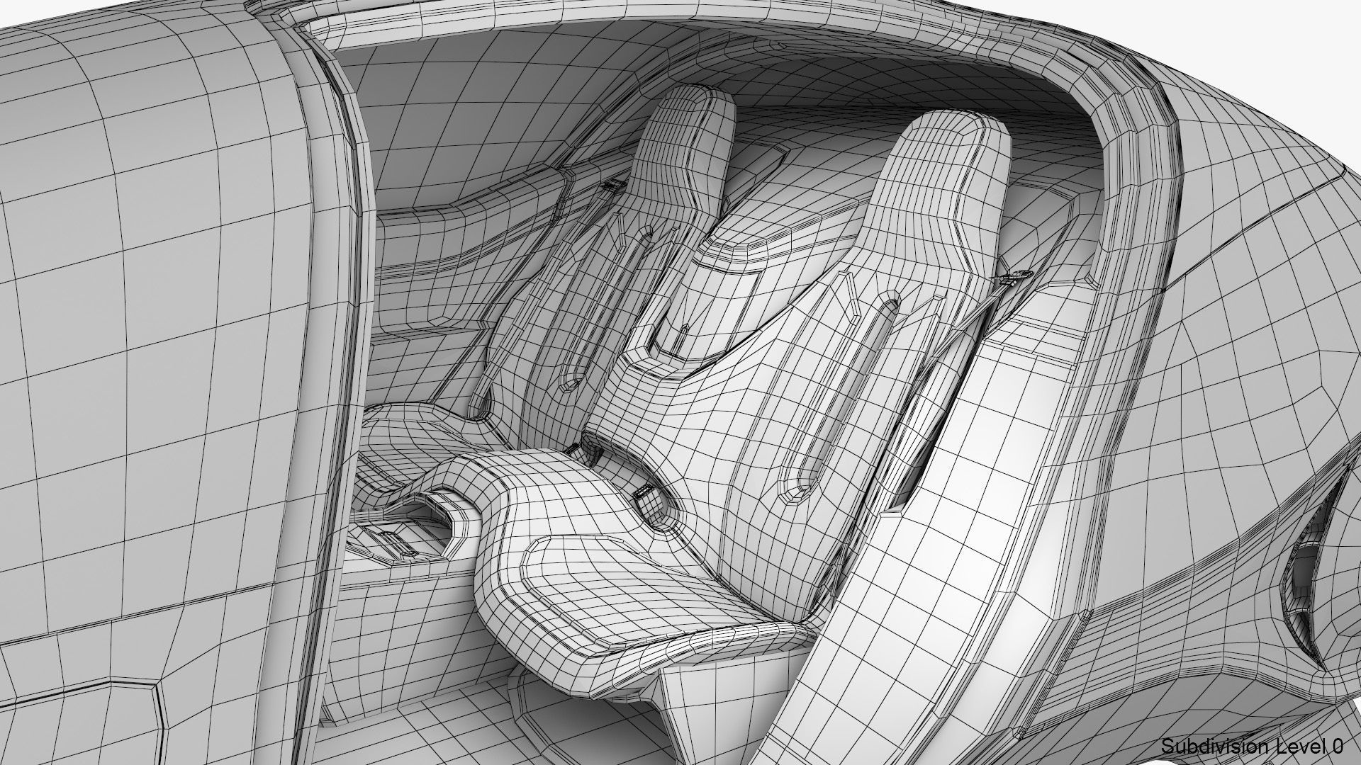 Autonomous Flying Taxi 3D model_31