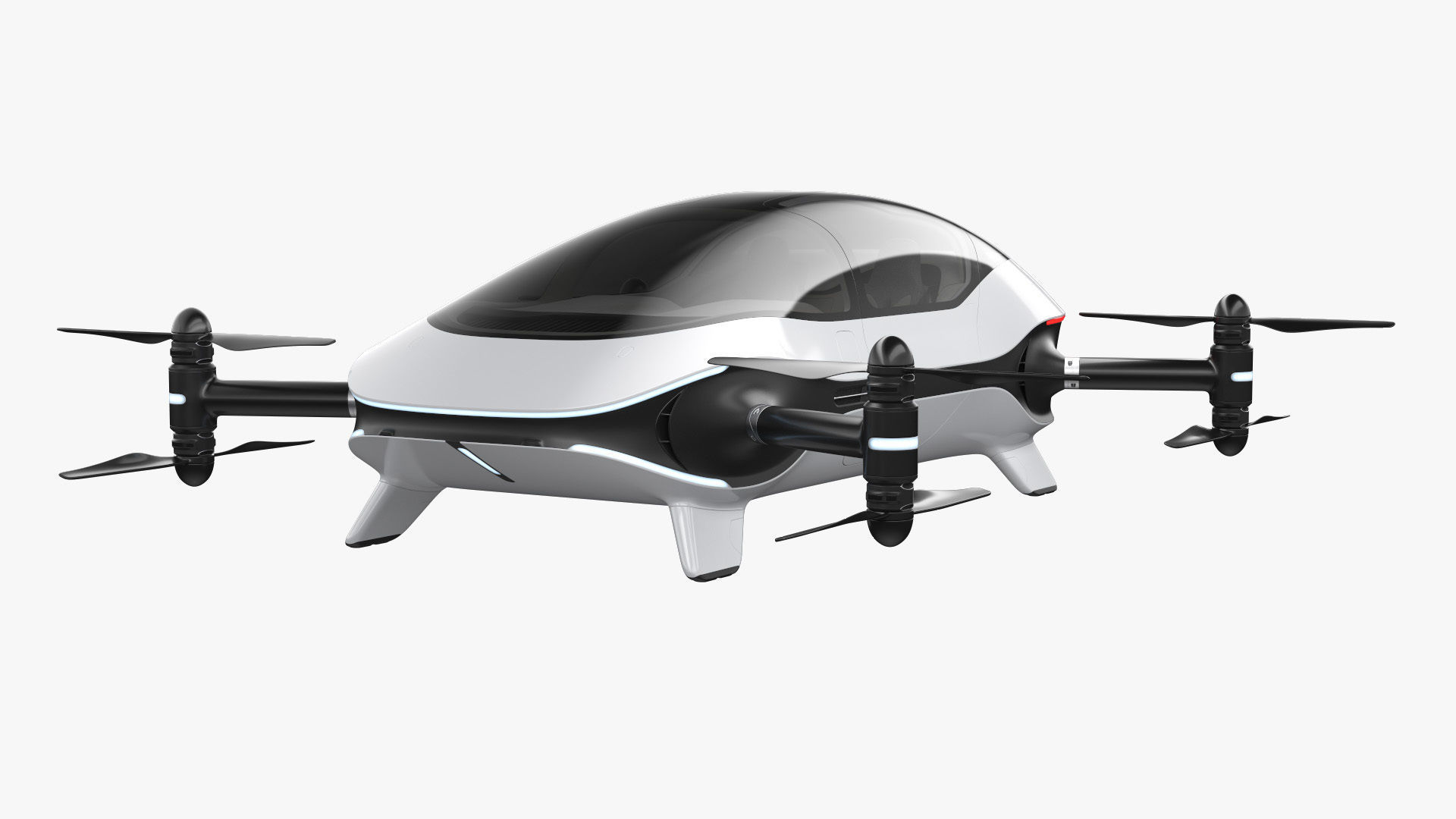Autonomous Flying Taxi 3D model_8