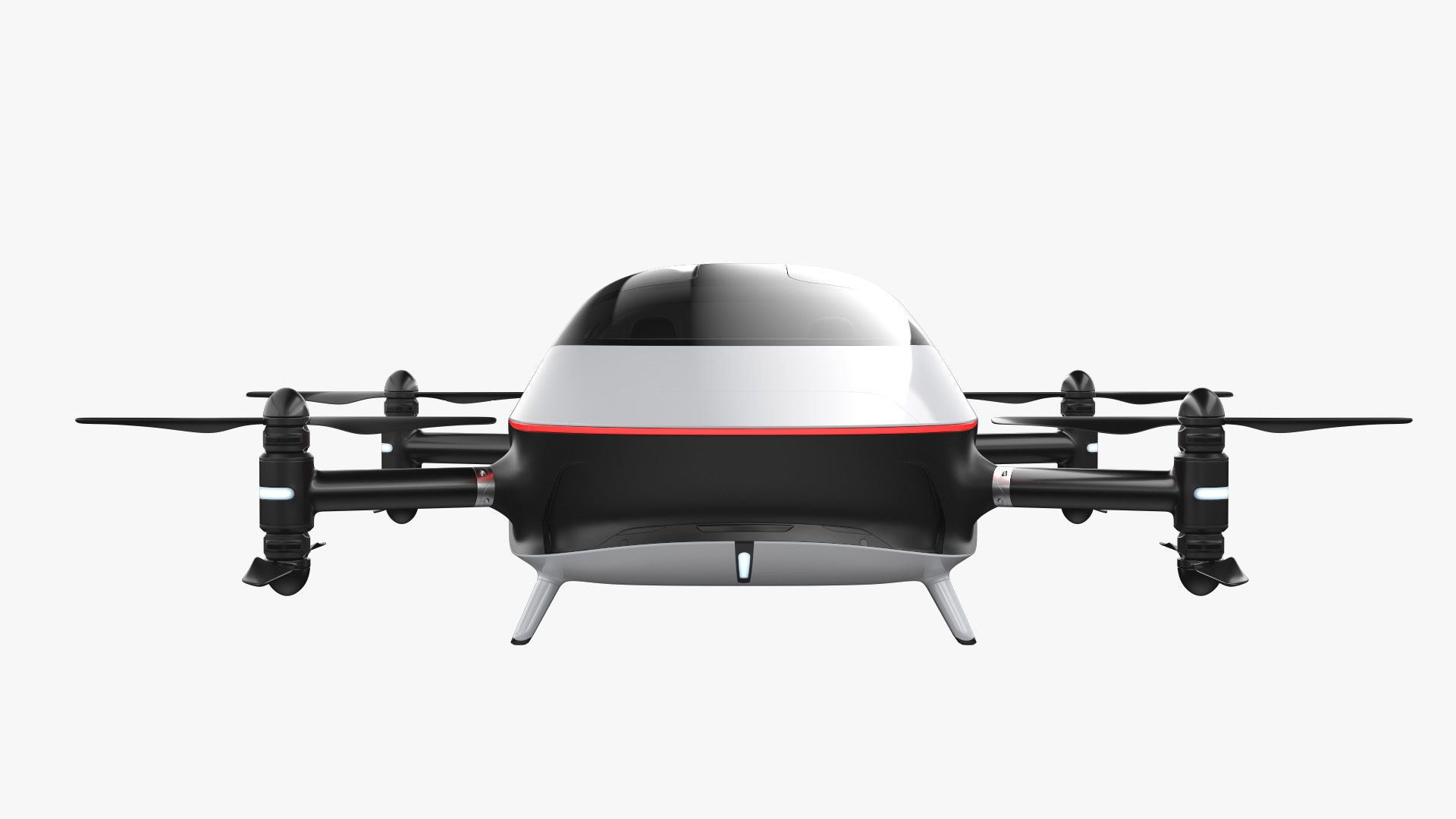 Autonomous Flying Taxi 3D model_5