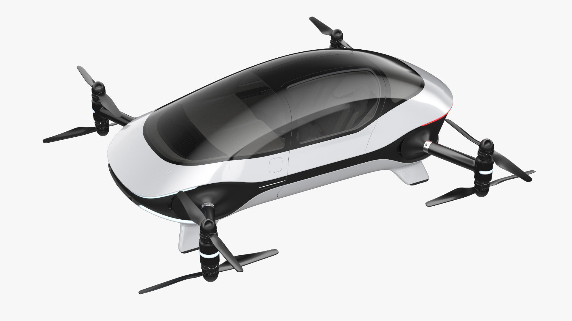 Autonomous Flying Taxi 3D model_7