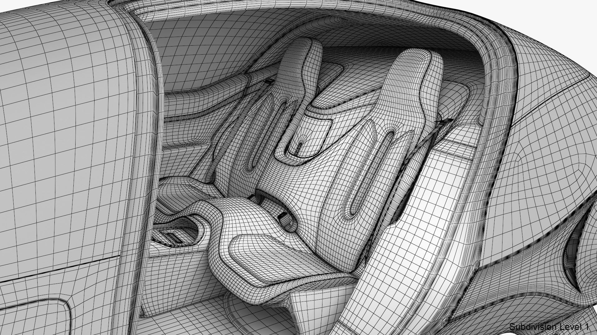 Autonomous Flying Taxi 3D model_32