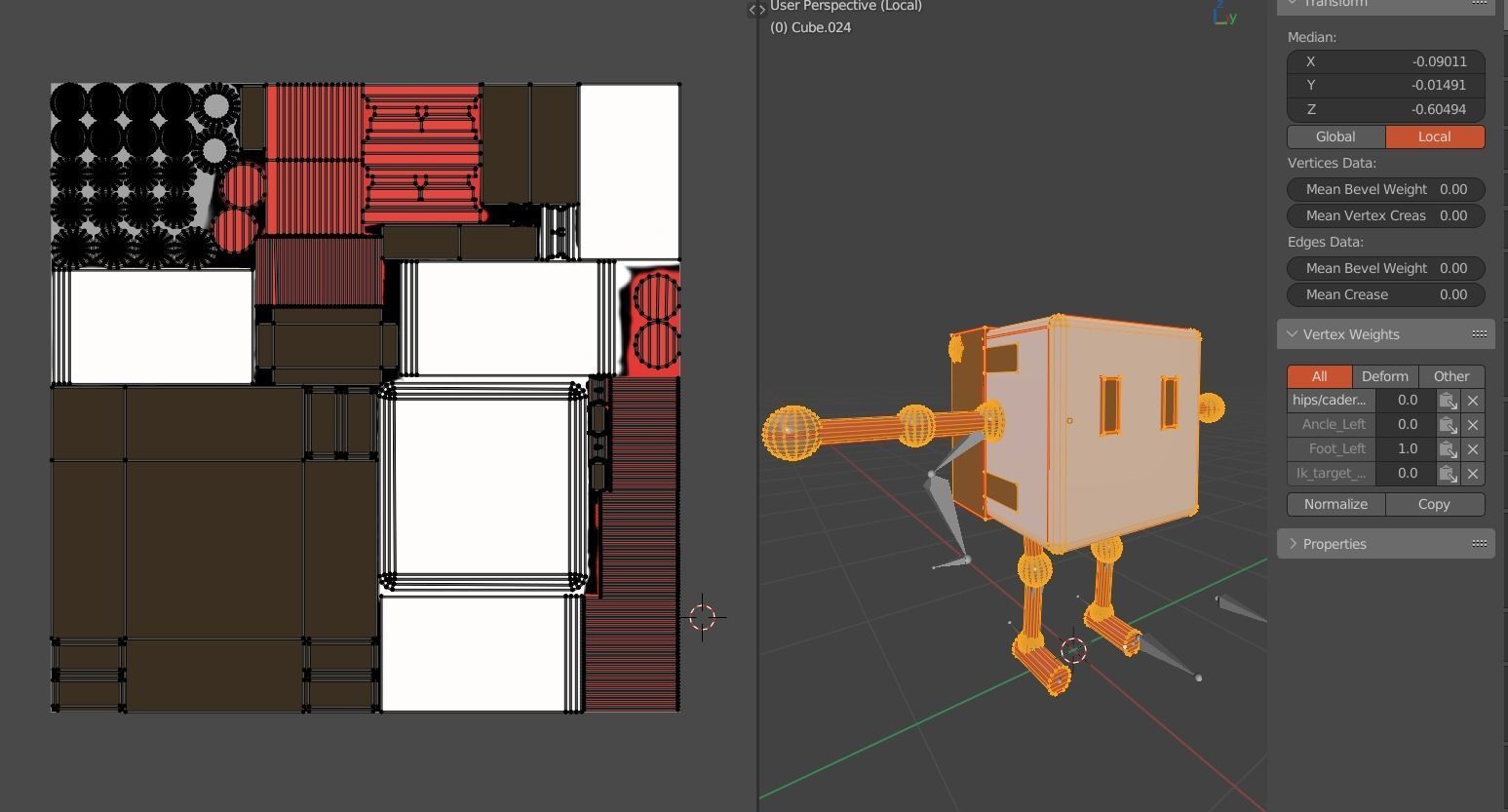 DeliverBox Character rigged Low-poly 3D model_6