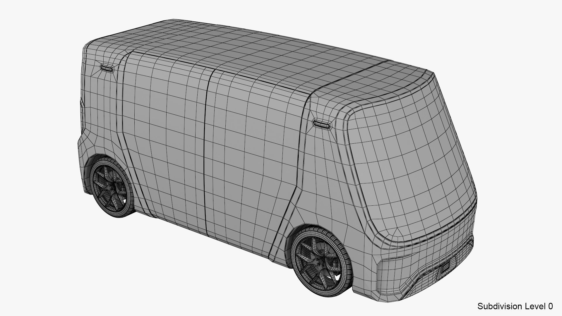 Self-Driving Shuttle Concept 2 3D model_18
