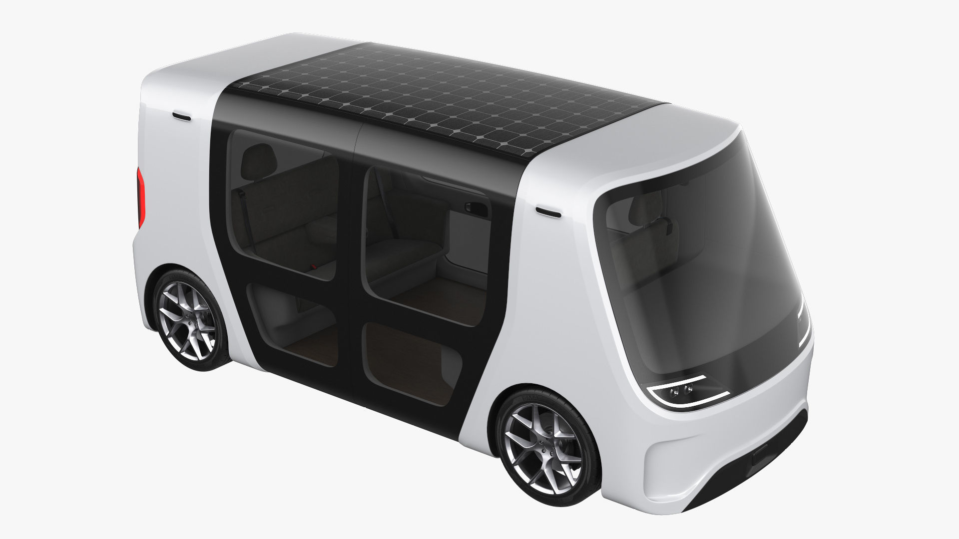 Self-Driving Shuttle Concept 2 3D model_6
