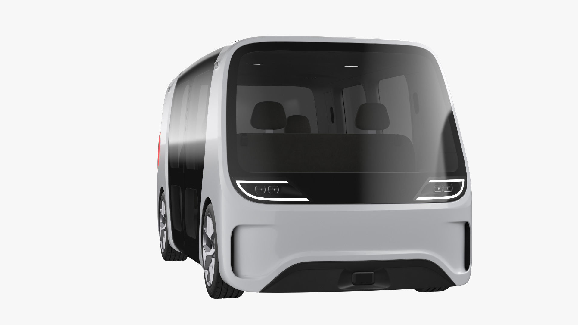 Self-Driving Shuttle Concept 2 3D model_10