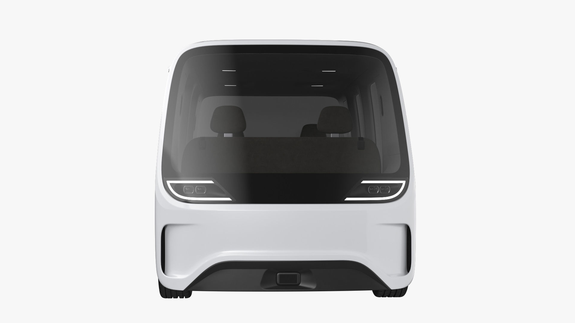 Self-Driving Shuttle Concept 2 3D model_4