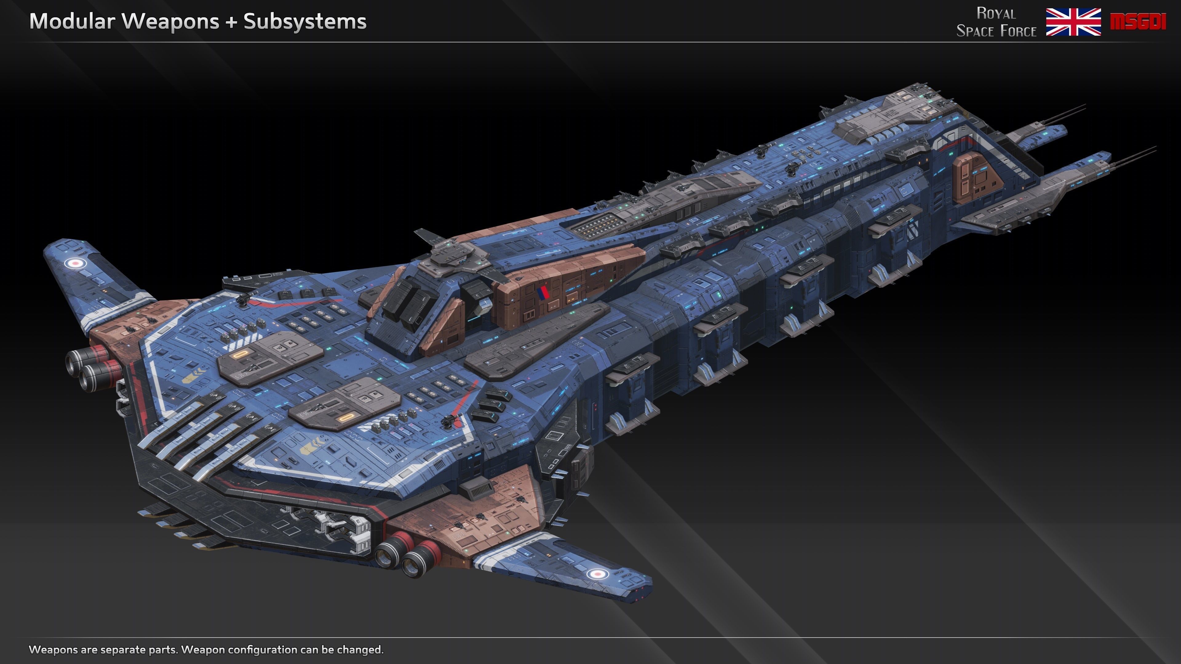 RSF Spaceship Fleet Collection II _12