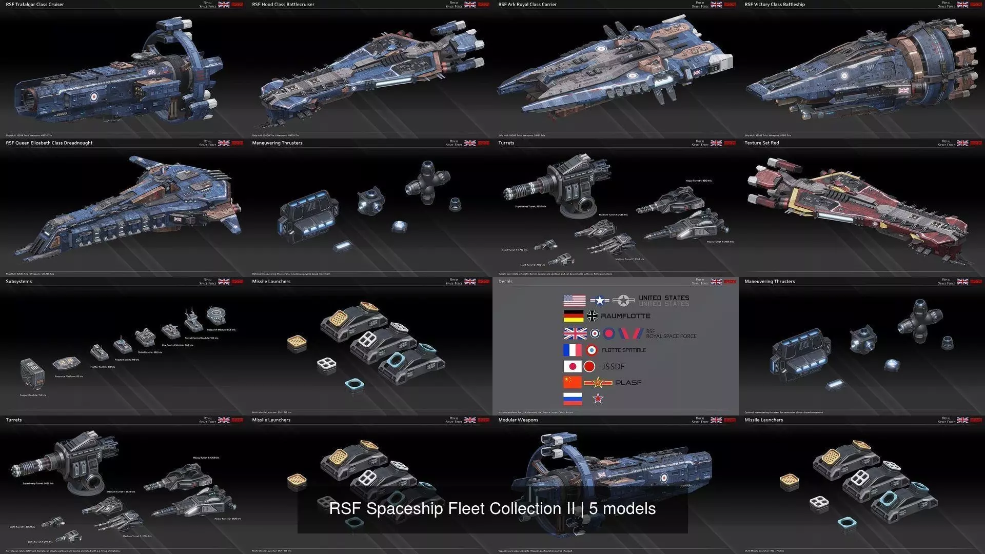 RSF Spaceship Fleet Collection II _0