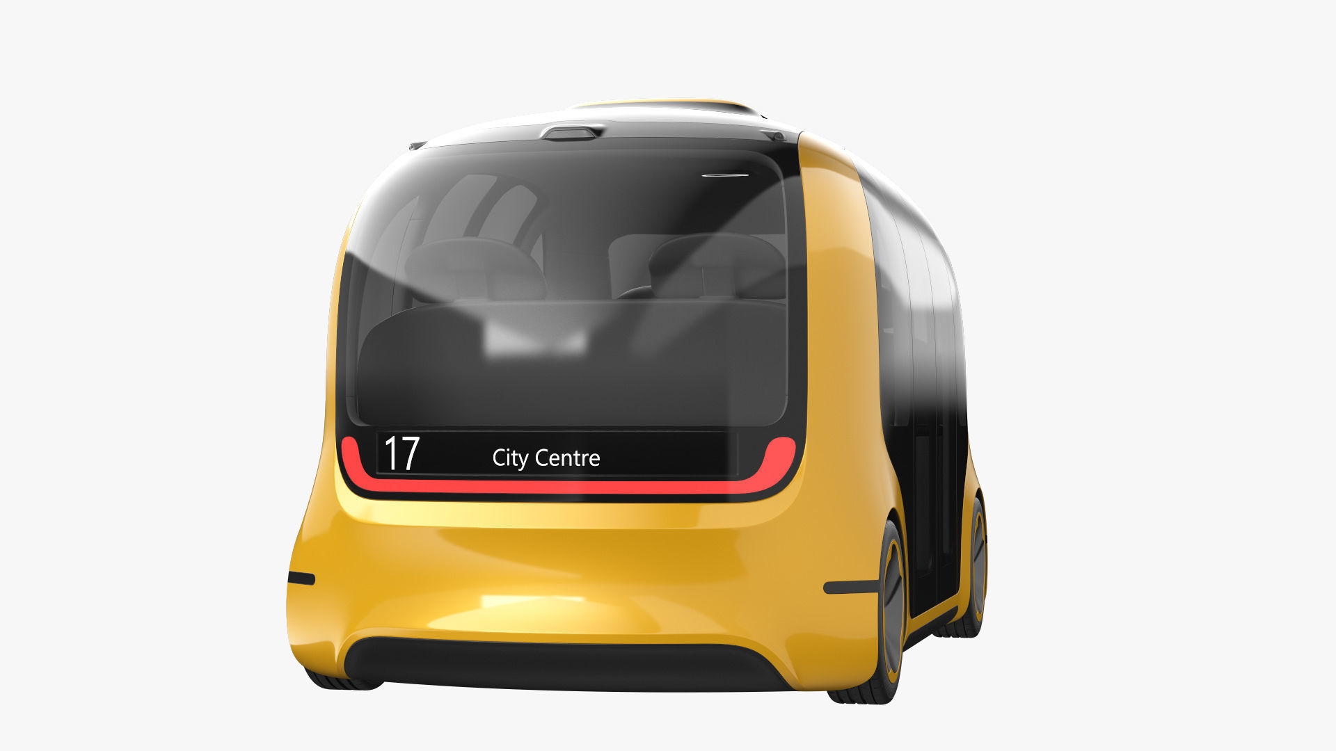 Self-Driving Shuttle Concept 3 3D model_8