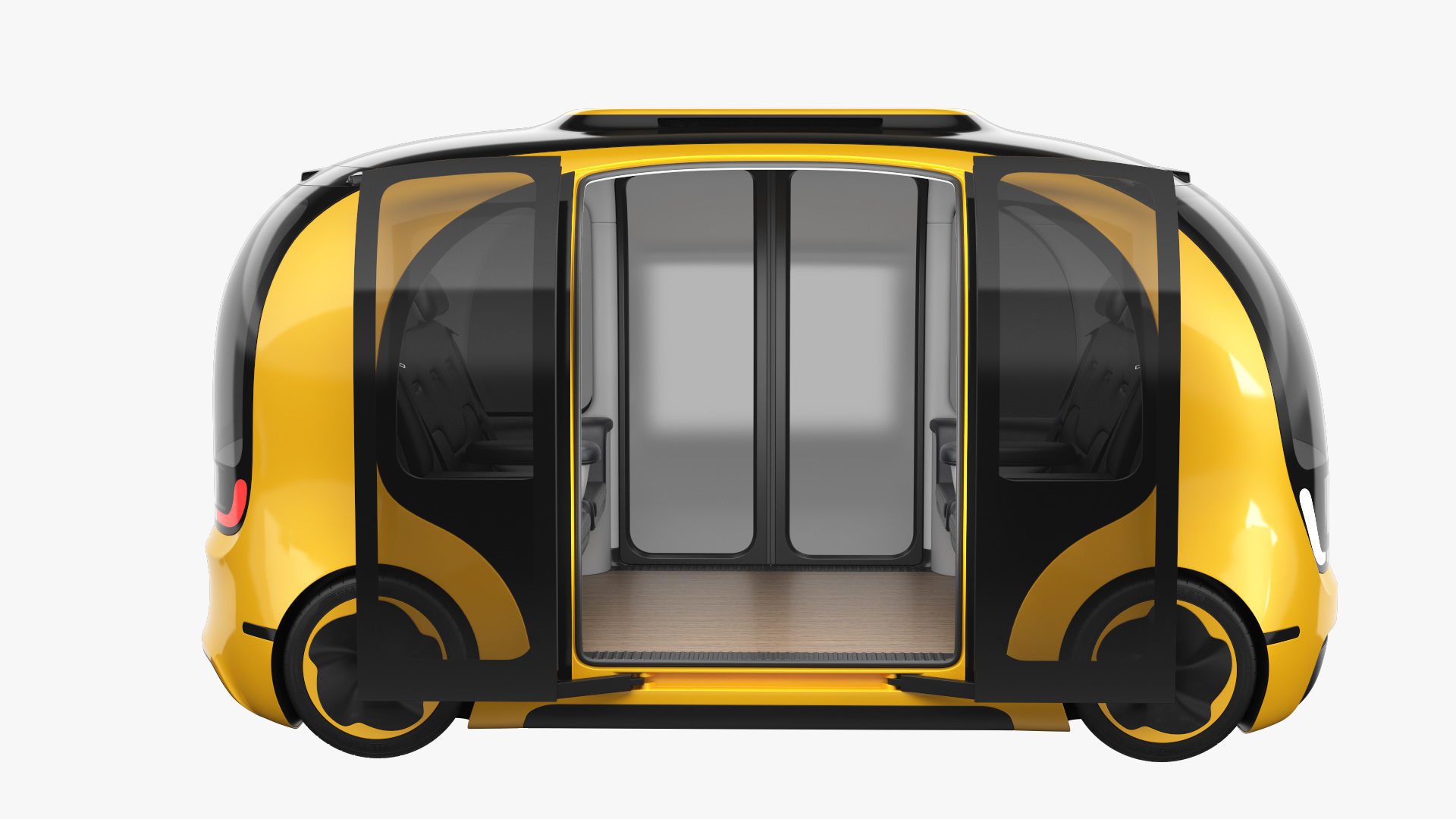 Self-Driving Shuttle Concept 3 3D model_13