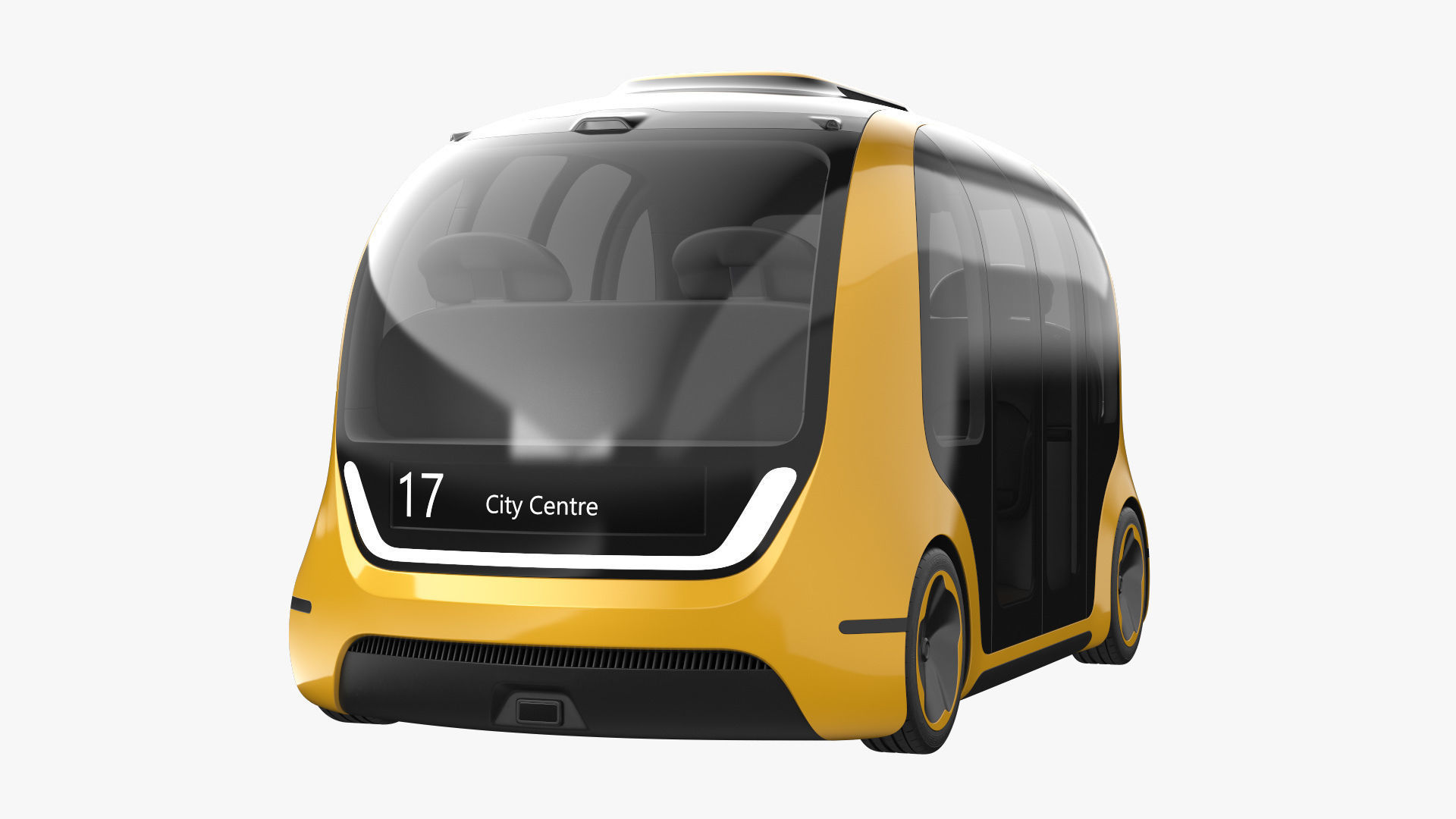 Self-Driving Shuttle Concept 3 3D model_7