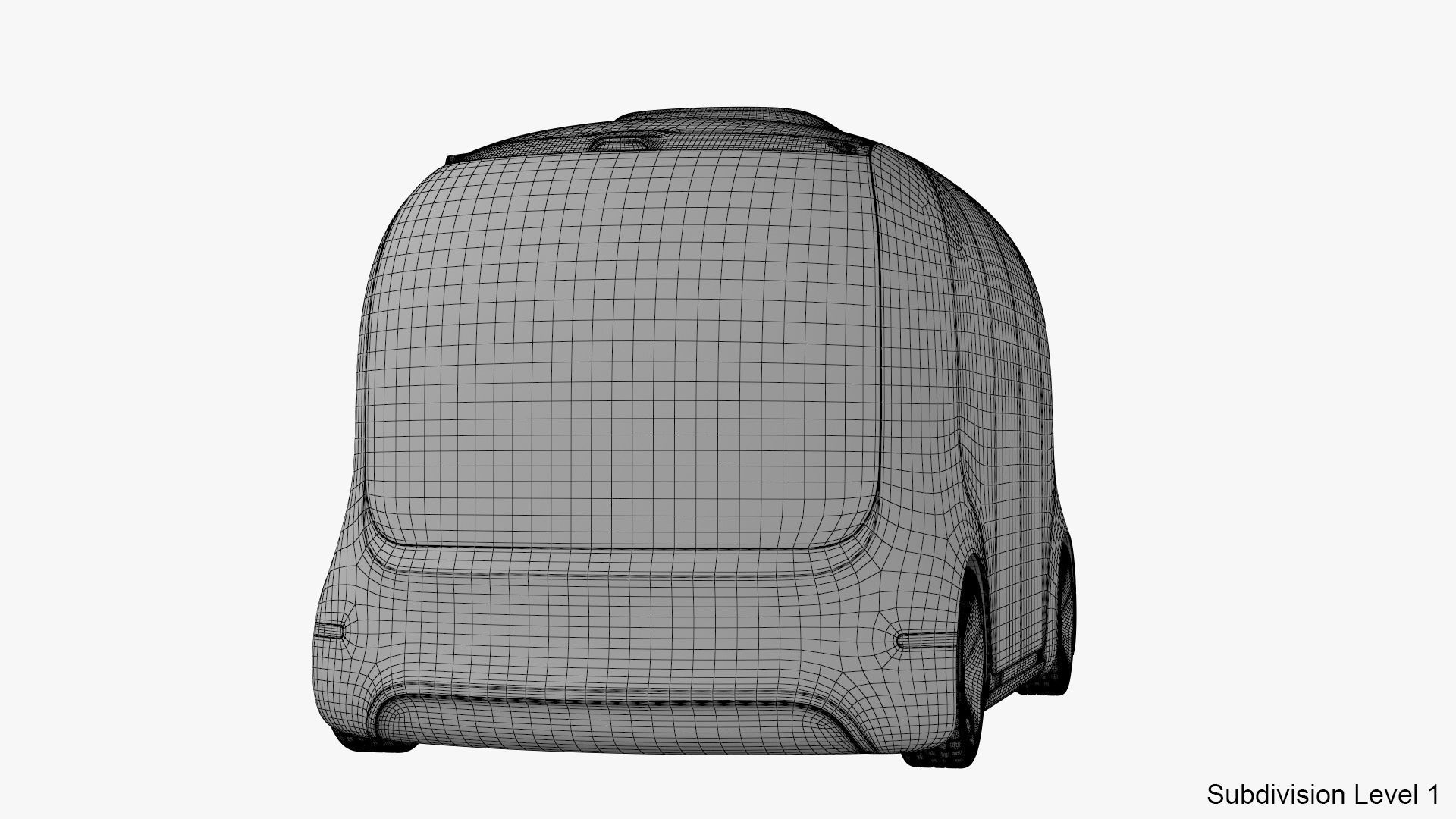 Self-Driving Shuttle Concept 3 3D model_22