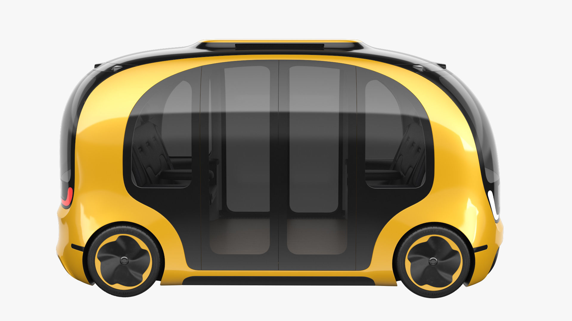 Self-Driving Shuttle Concept 3 3D model_1