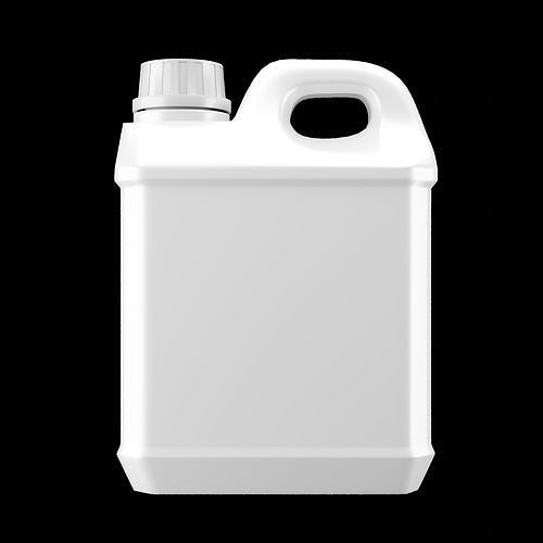 Jerry cans 1000ml Low-poly 3D model