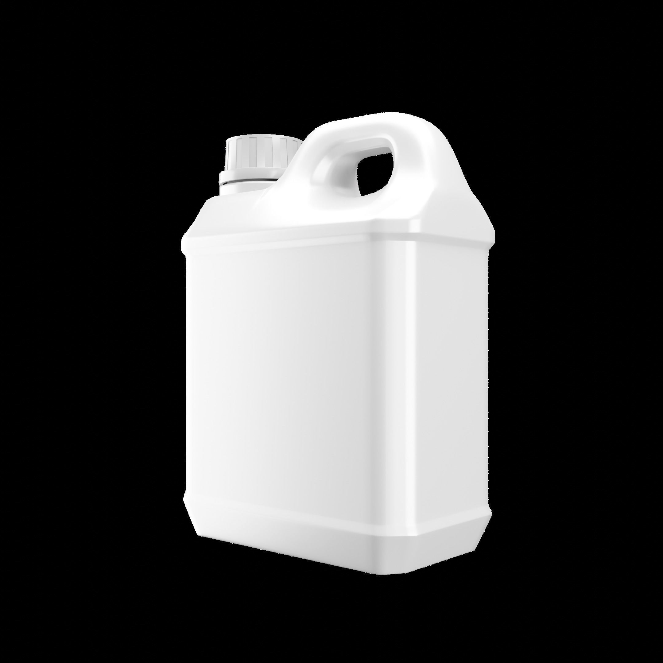 Jerry cans 1000ml Low-poly 3D model_1