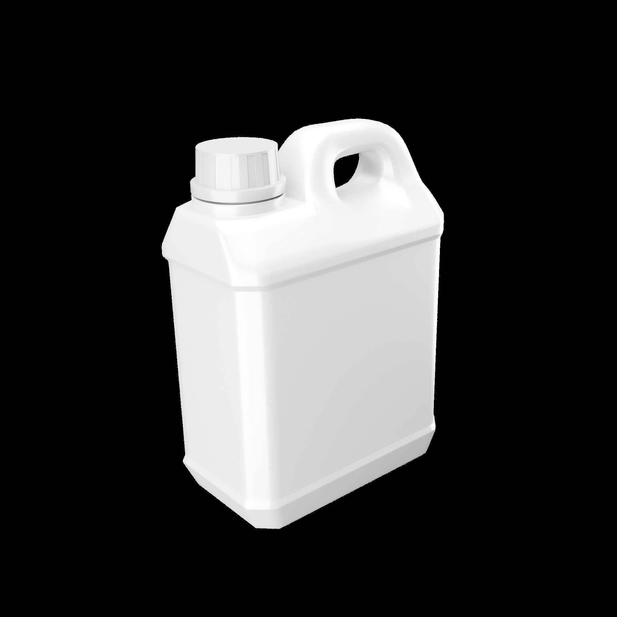 Jerry cans 1000ml Low-poly 3D model_4