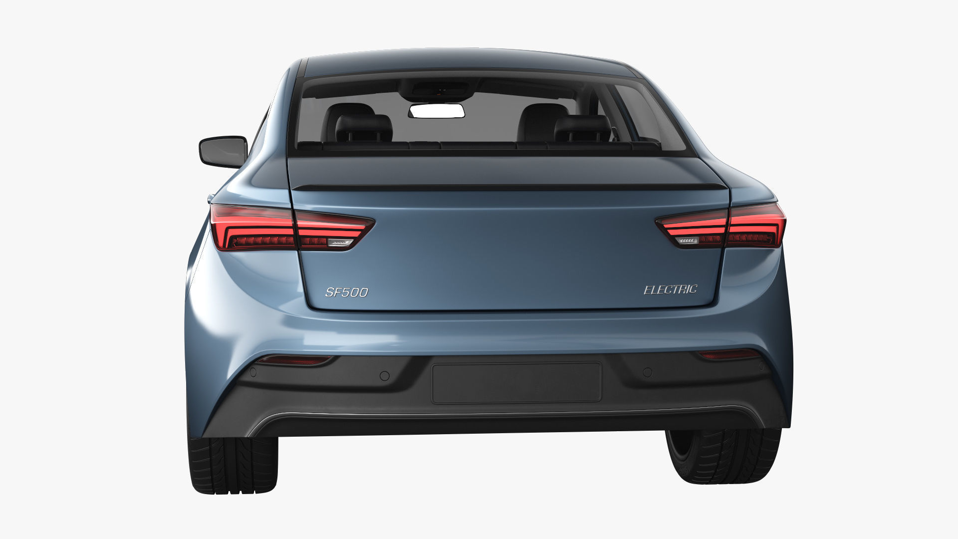 Generic Electric Car 3D model_10