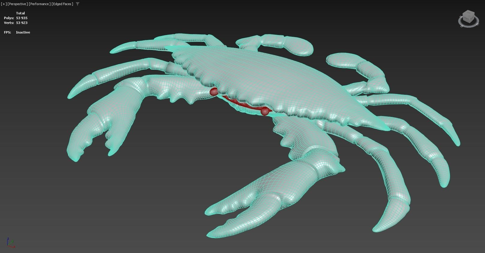 Crab 3D 3D model_4