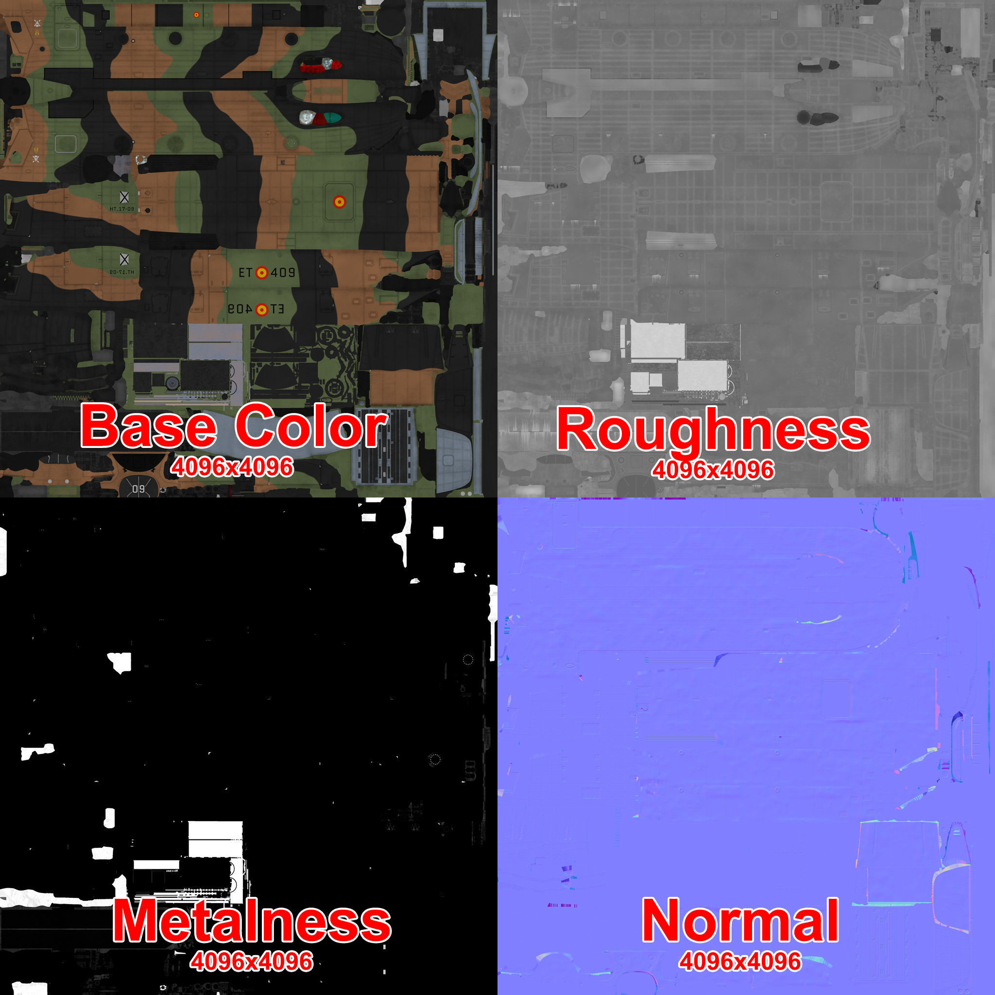 CH-47D Chinook Spanish Army Basic Animation Low-poly 3D model_36