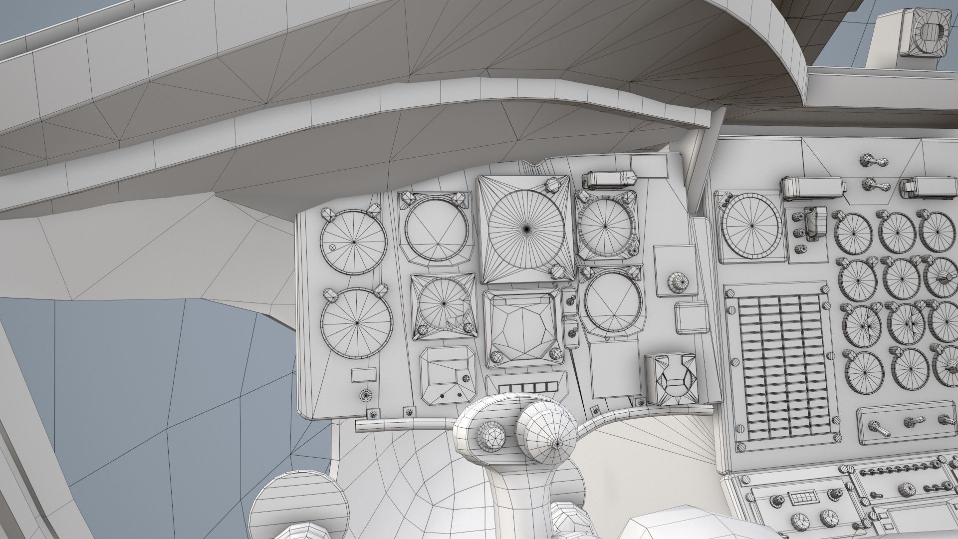 CH-47D Chinook Spanish Army Basic Animation Low-poly 3D model_32