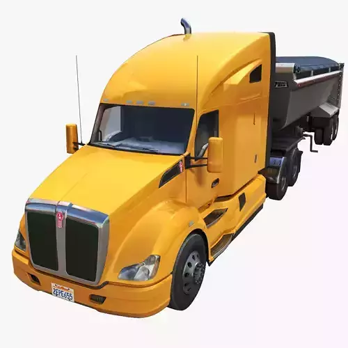 Kenworth T680 dumptrailer