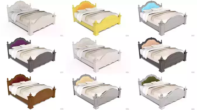 French bed compilation