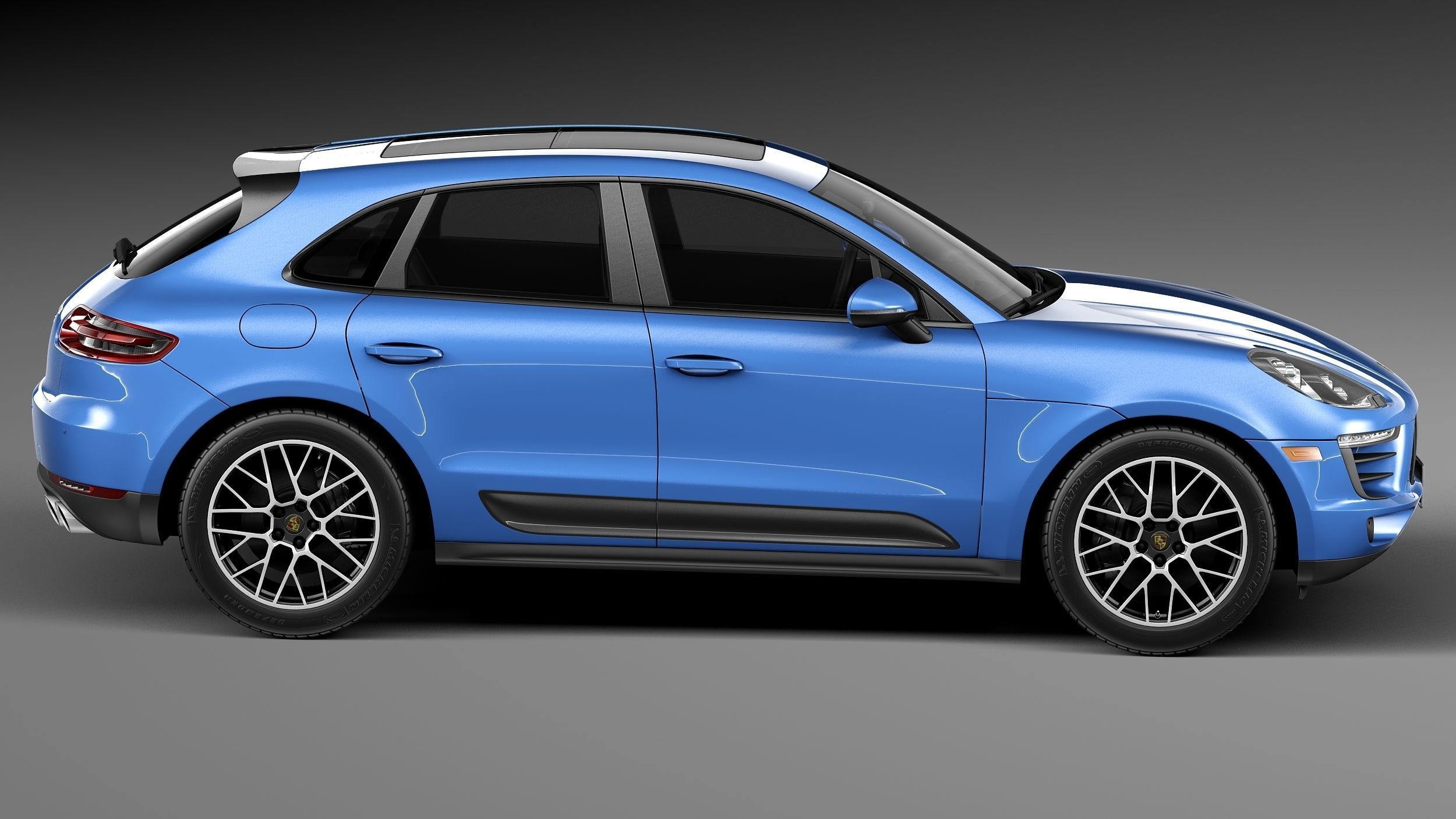 Porsche Macan S 2015 3D model_6