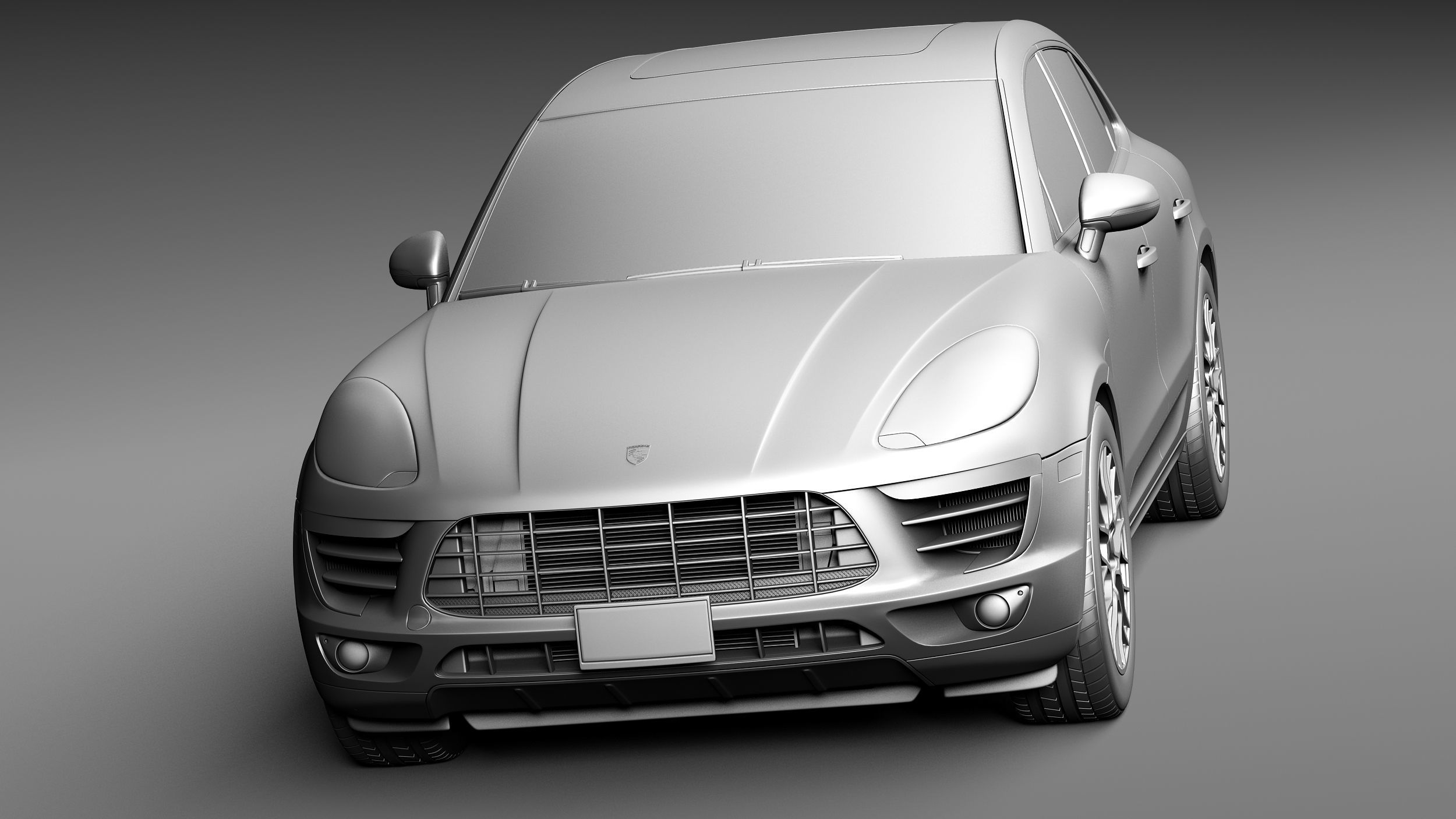 Porsche Macan S 2015 3D model_9