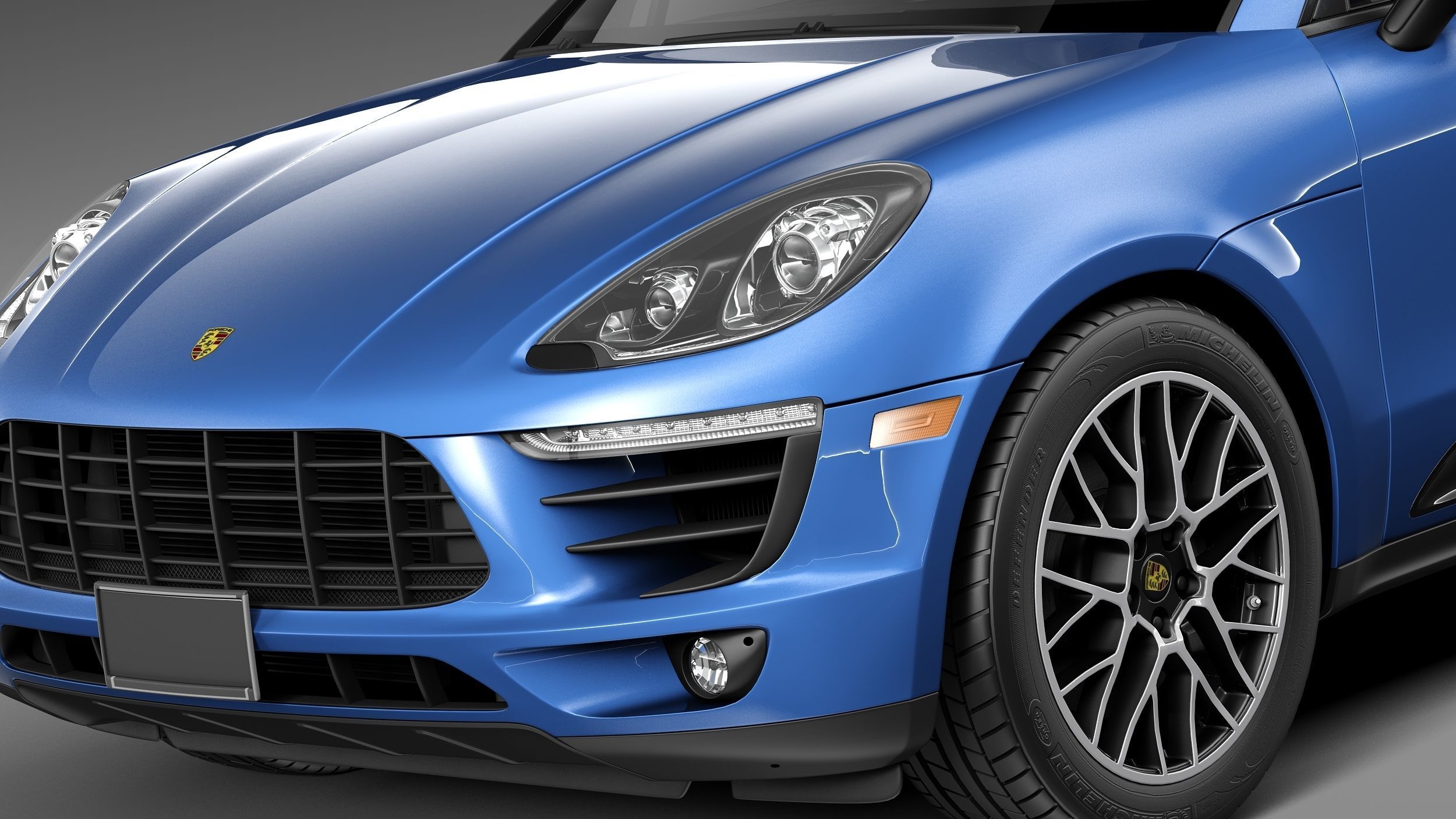 Porsche Macan S 2015 3D model_2