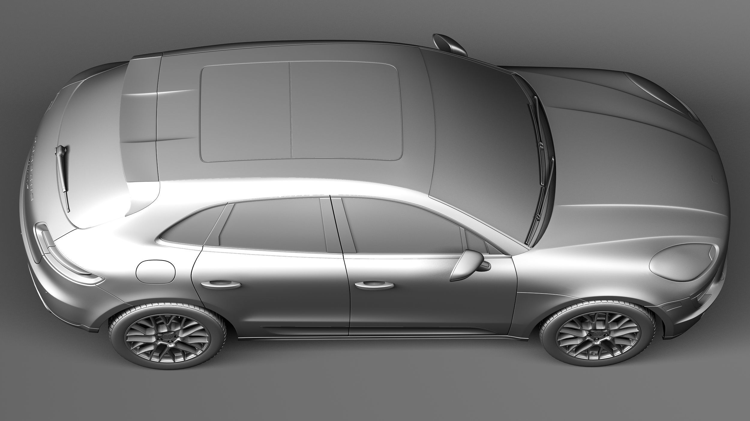 Porsche Macan S 2015 3D model_15