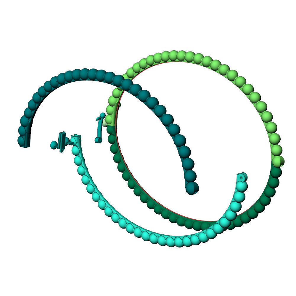 Perlee VC Bracelet 15cm 3D print model_15