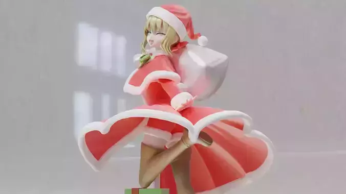 Nero Santa - Fate Series 3d Print Figure