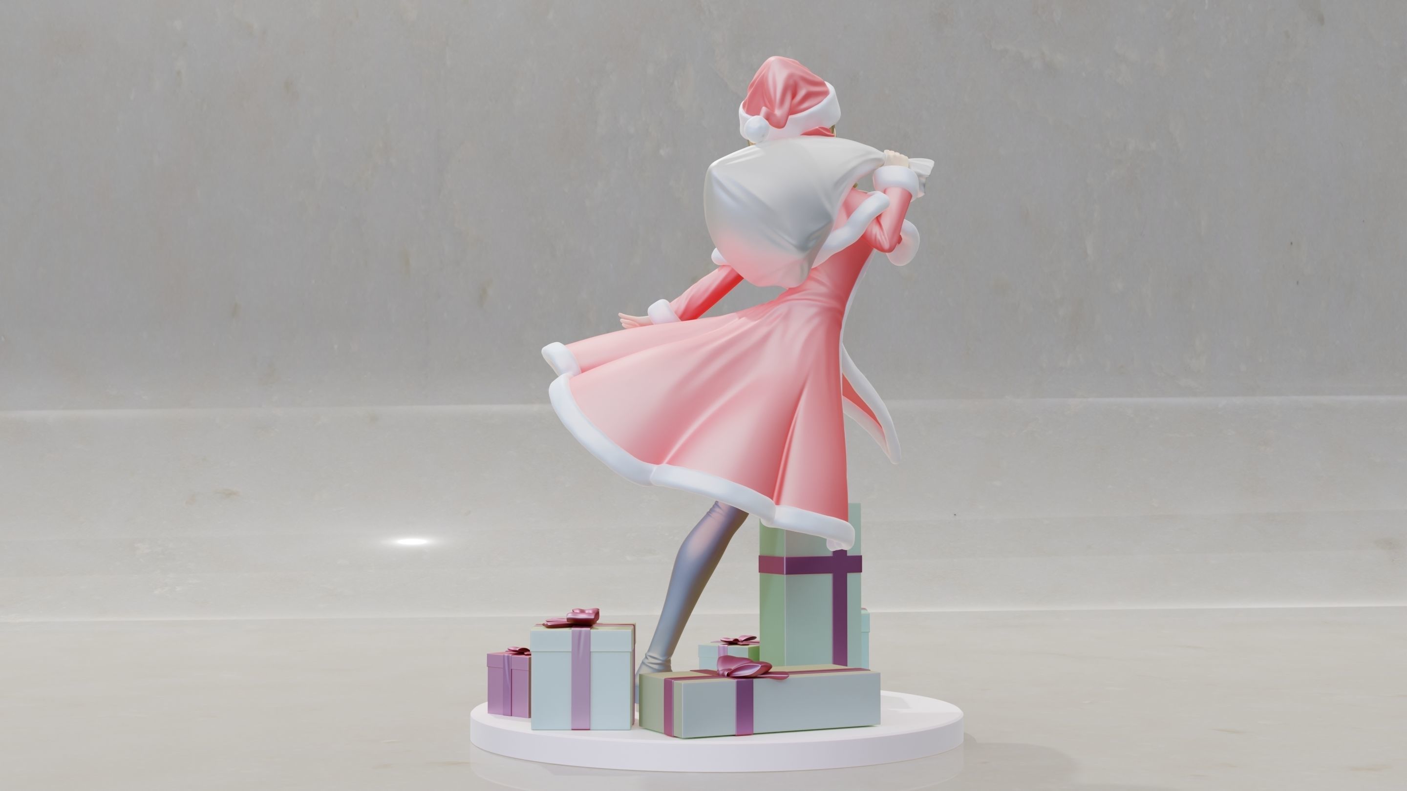 Nero Santa - Fate Series 3d Print Figure 3D model 3D printable | CGTrader