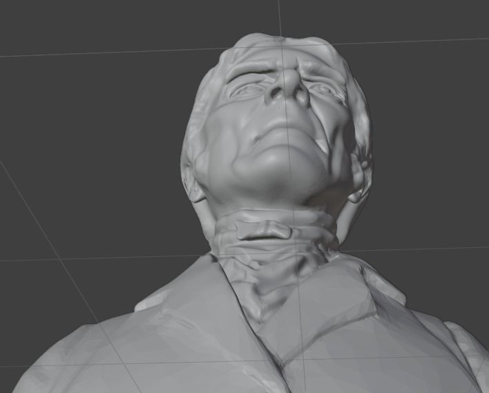 Jean Baptiste Lamarck 3D print model_9