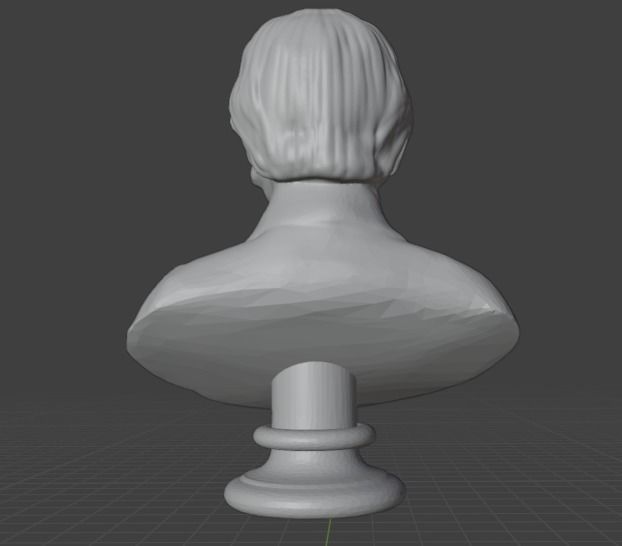 Jean Baptiste Lamarck 3D print model_16