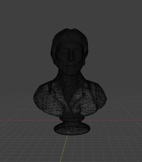 Jean Baptiste Lamarck 3D print model_10