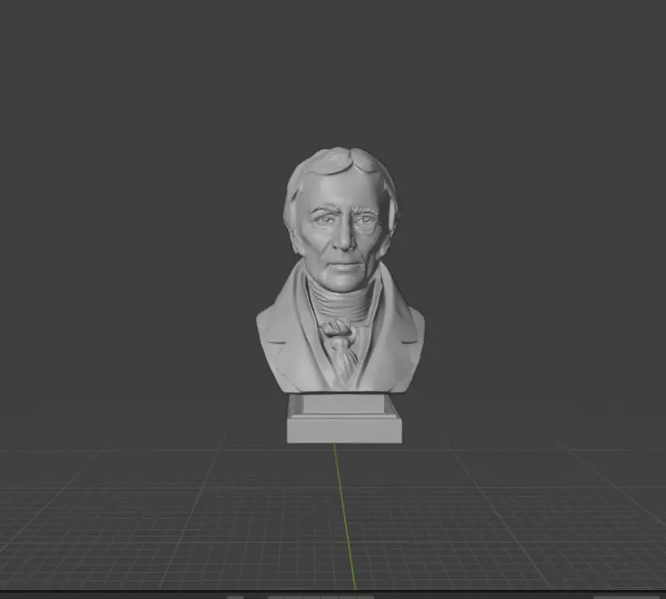 Jean Baptiste Lamarck 3D print model
