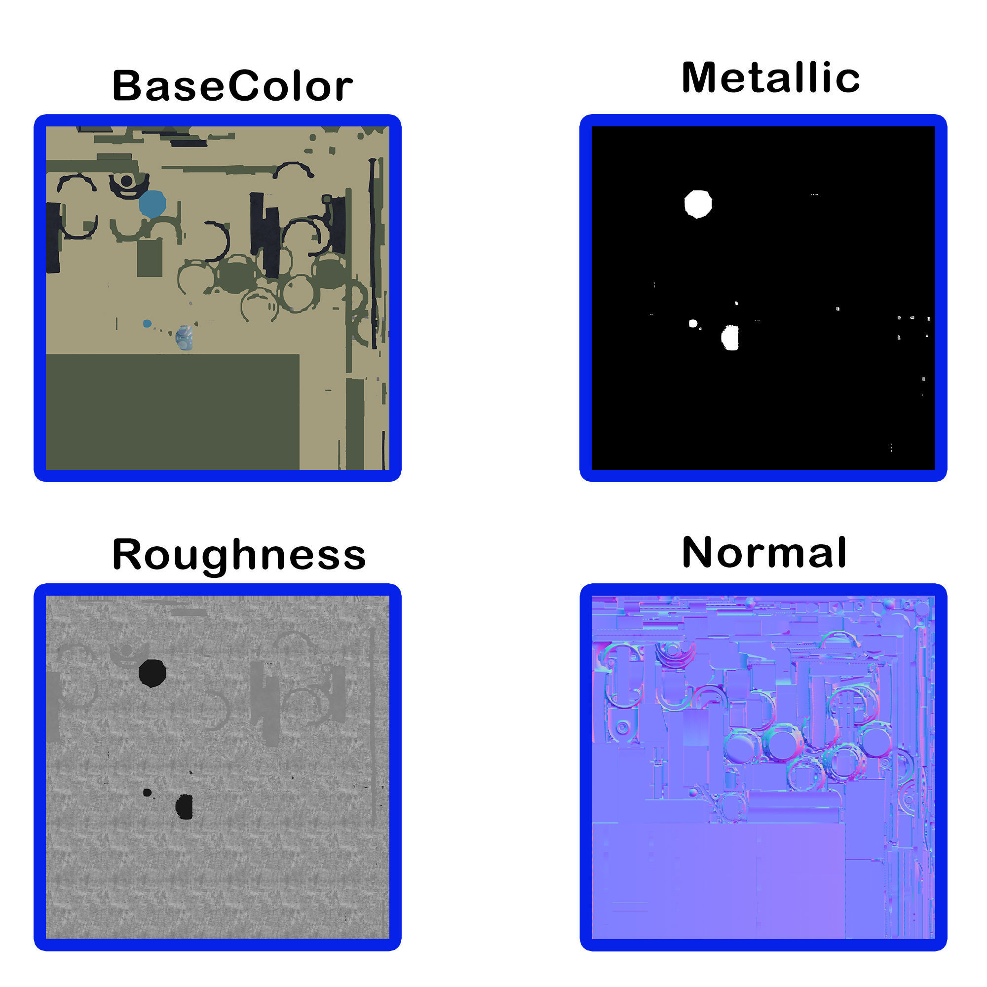 Kornet AT-14 Spriggan pbr Low-poly 3D model_15