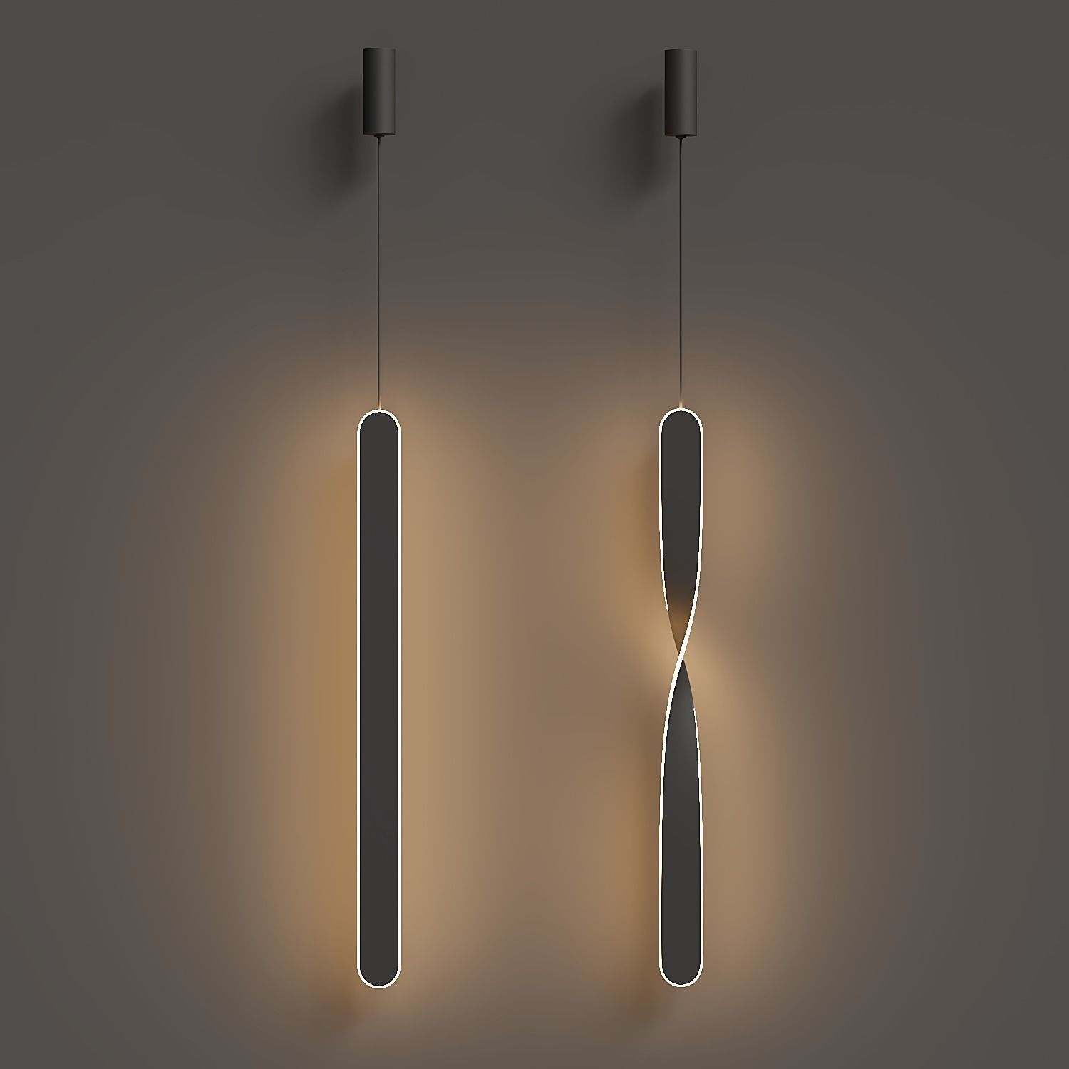 Stix pendant light 3D model_2