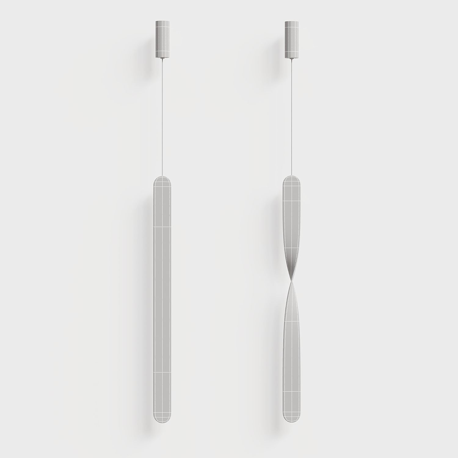 Stix pendant light 3D model_4