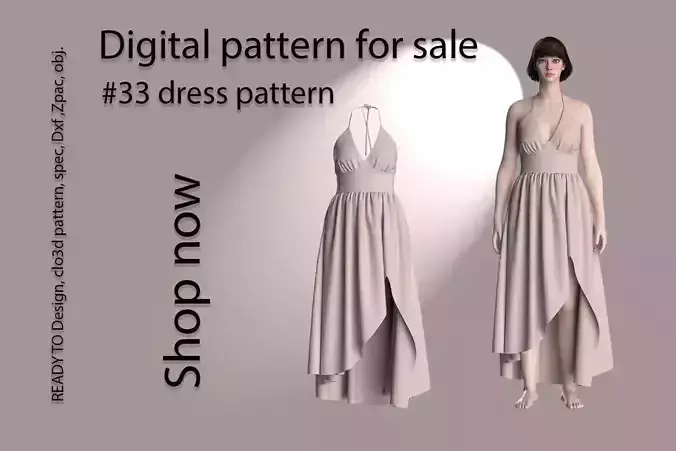 33 dress pattern for women