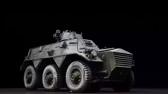 Saracen APC 3D model
