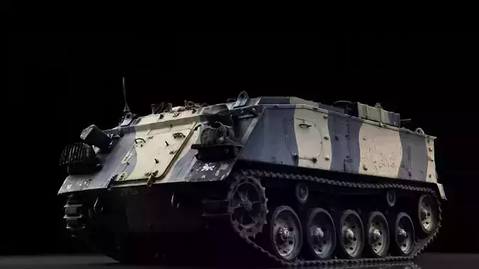 Armored Personnel Carrier 3D model