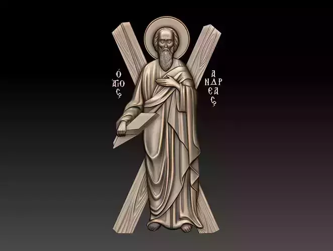 Andrew the Apostle v2 3D print model