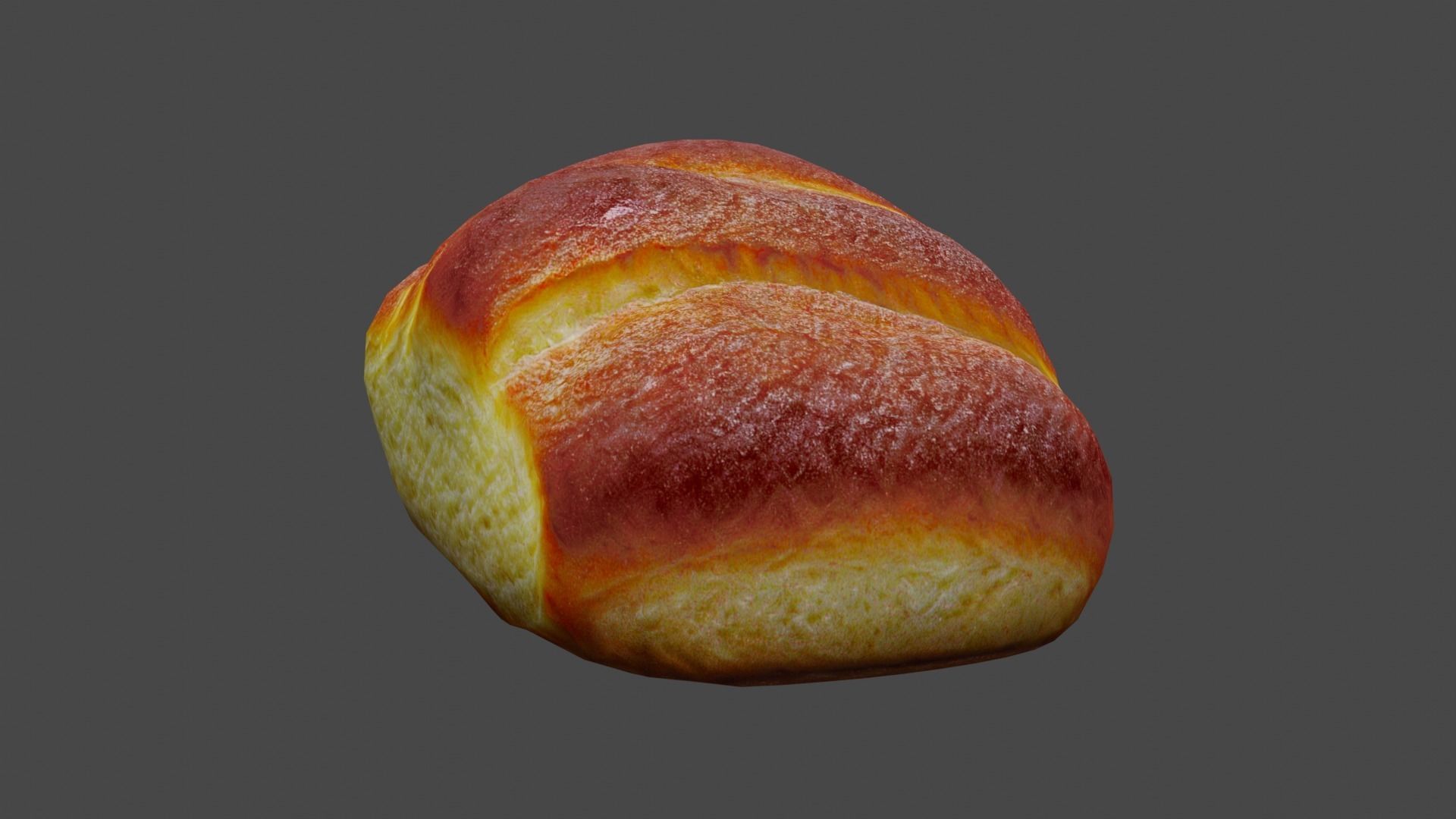 Bread 3D model_2