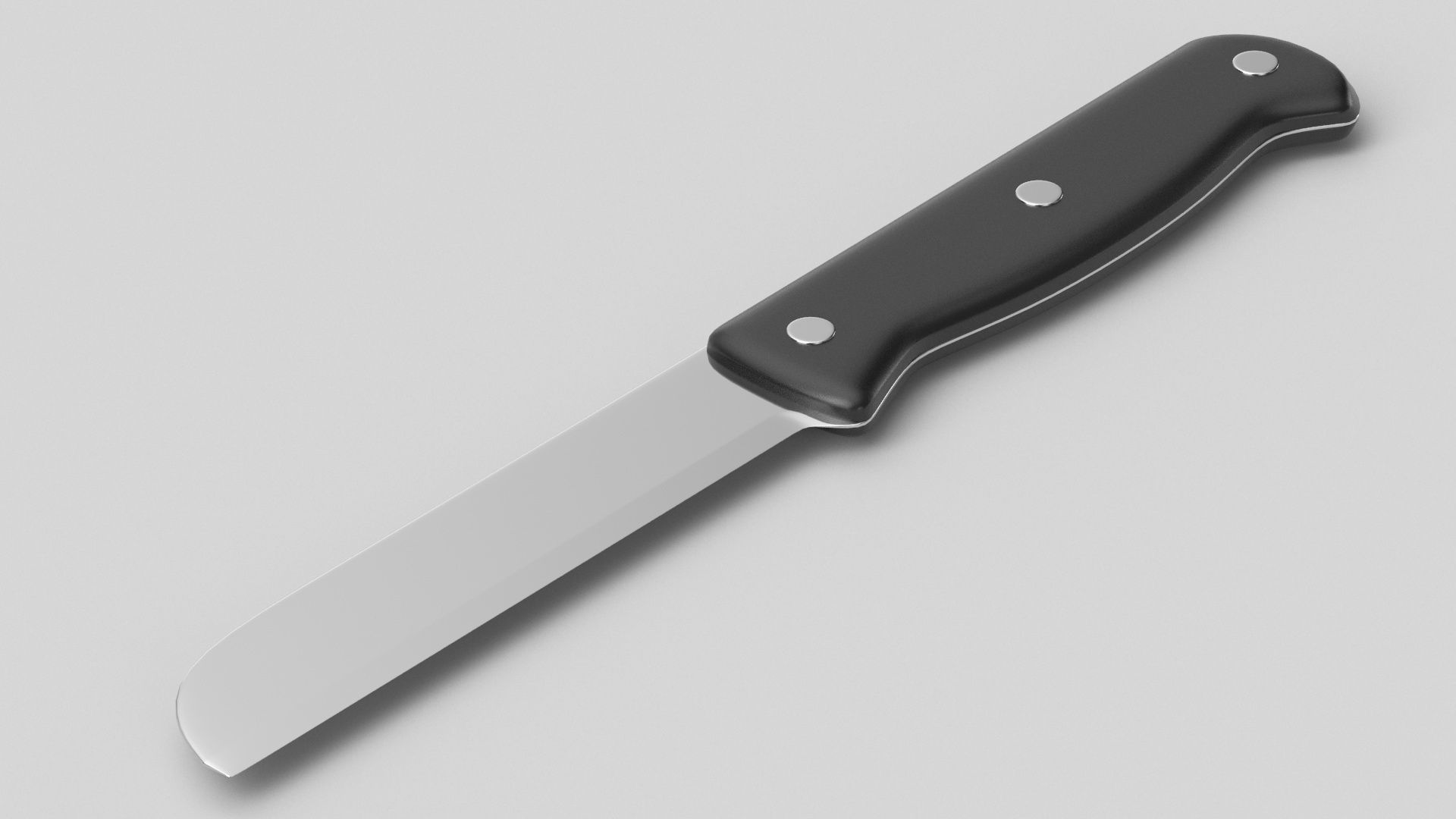 kitchen knifes 3D model_7
